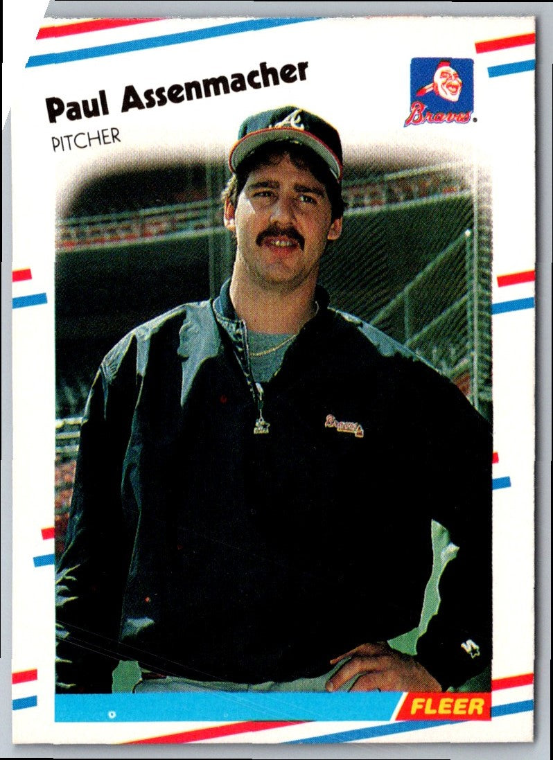 1988 Fleer Paul Assenmacher