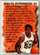 1996 Fleer European David Robinson