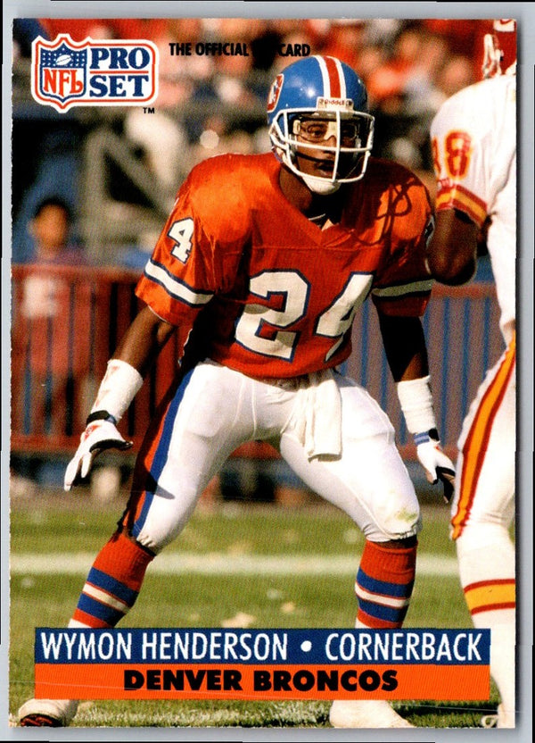1991 Pro Set Wymon Henderson #139