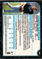 1999 Bowman Justin Bowles #89 Rookie