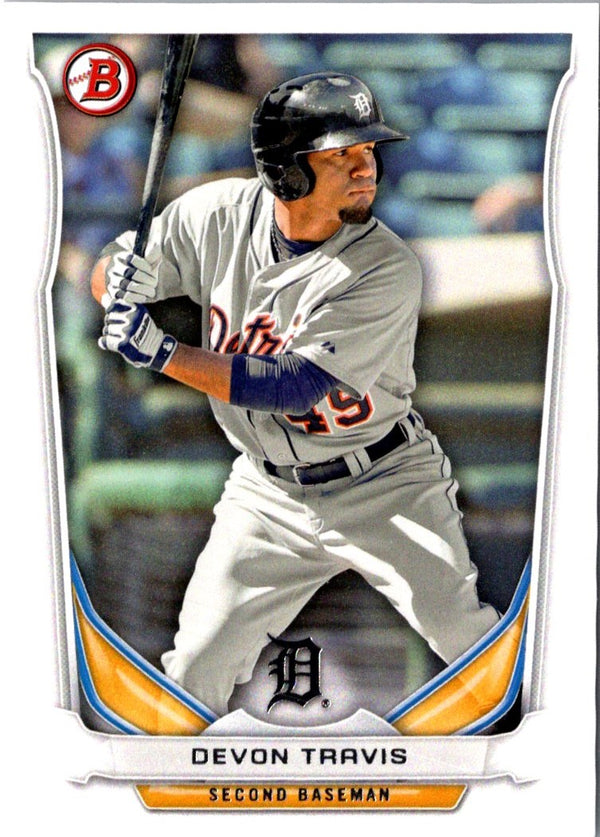 2014 Bowman Draft Picks & Prospects Top Devon Travis #TP-89