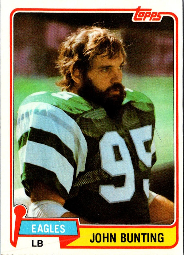 1981 Topps John Bunting #439