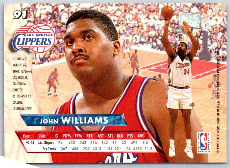1992 Fleer Ultra John Williams