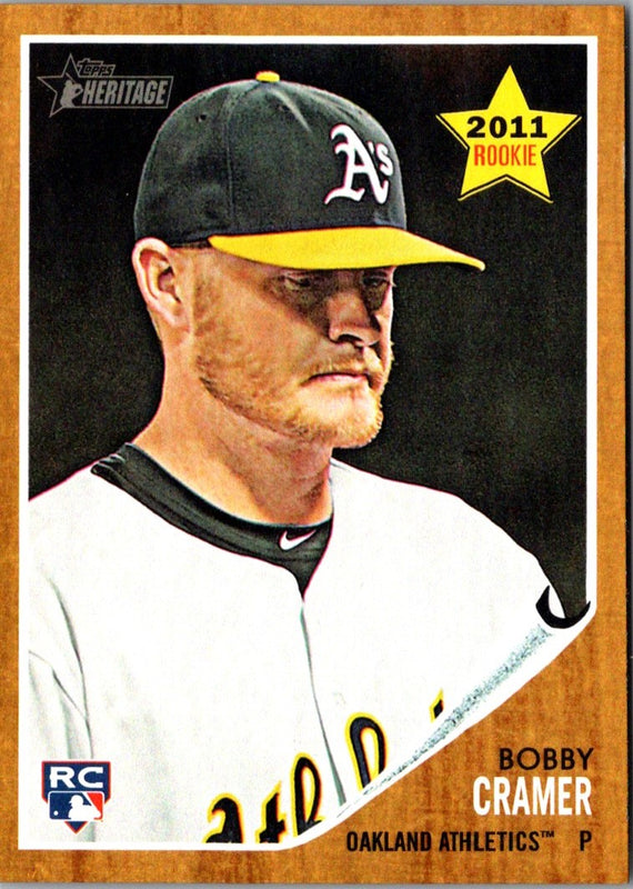 2011 Topps Heritage Bobby Cramer #291 Rookie