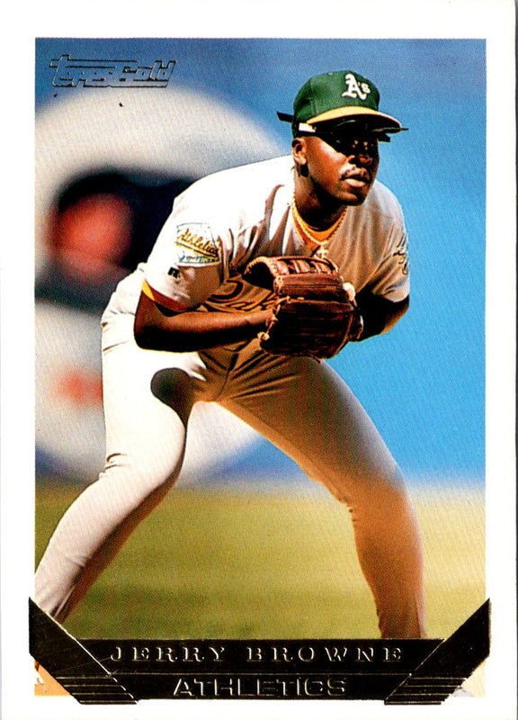 1993 Topps Gold Jerry Browne #383