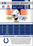 2011 Score Robert Mathis