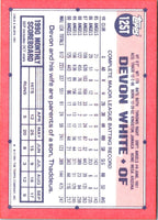 1991 Topps Traded Devon White #125T