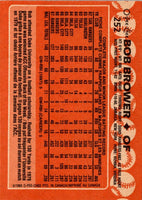 1988 O-Pee-Chee Bob Brower #252