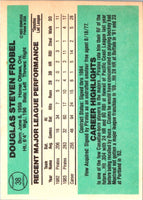 1984 Donruss Doug Frobel #38 Rookie