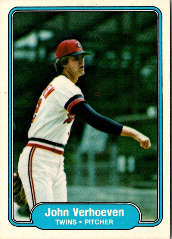 1982 Fleer John Verhoeven #547