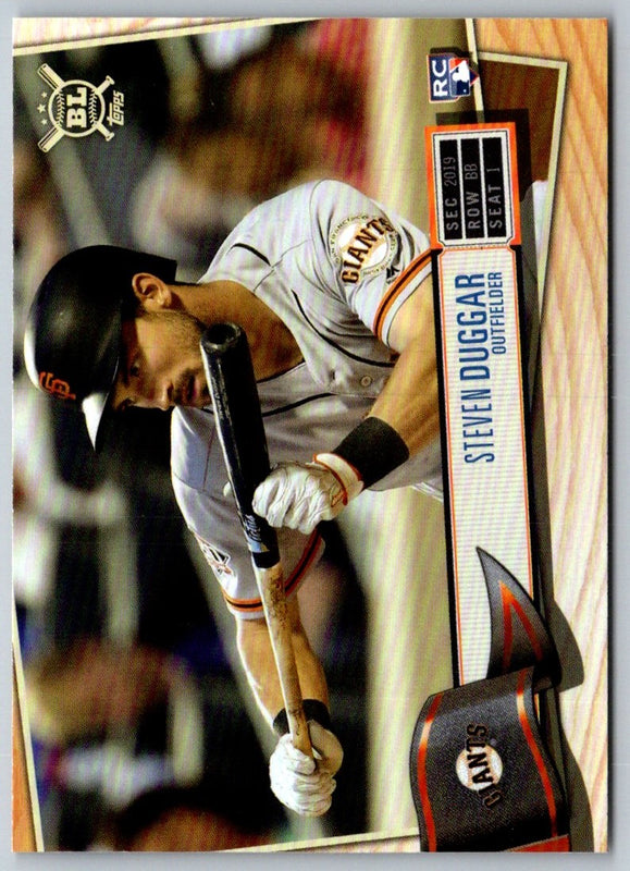 2019 Topps Big League Steven Duggar #55 Rookie
