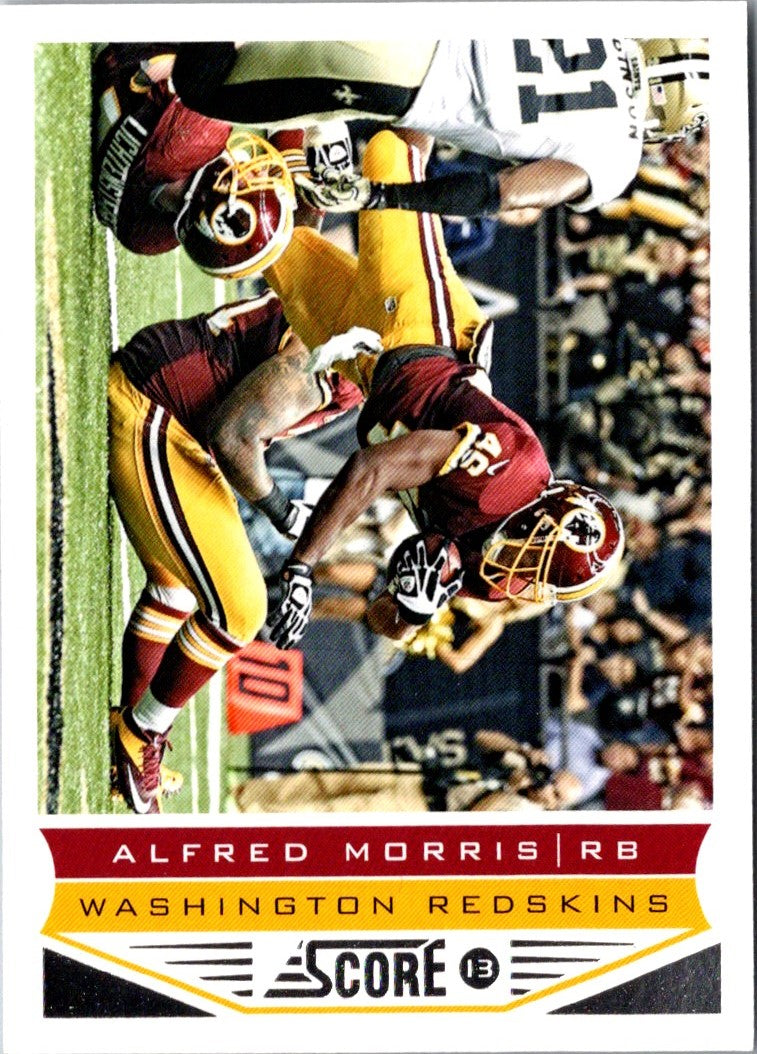 2013 Score Alfred Morris