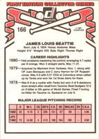1981 Donruss Jim Beattie #166