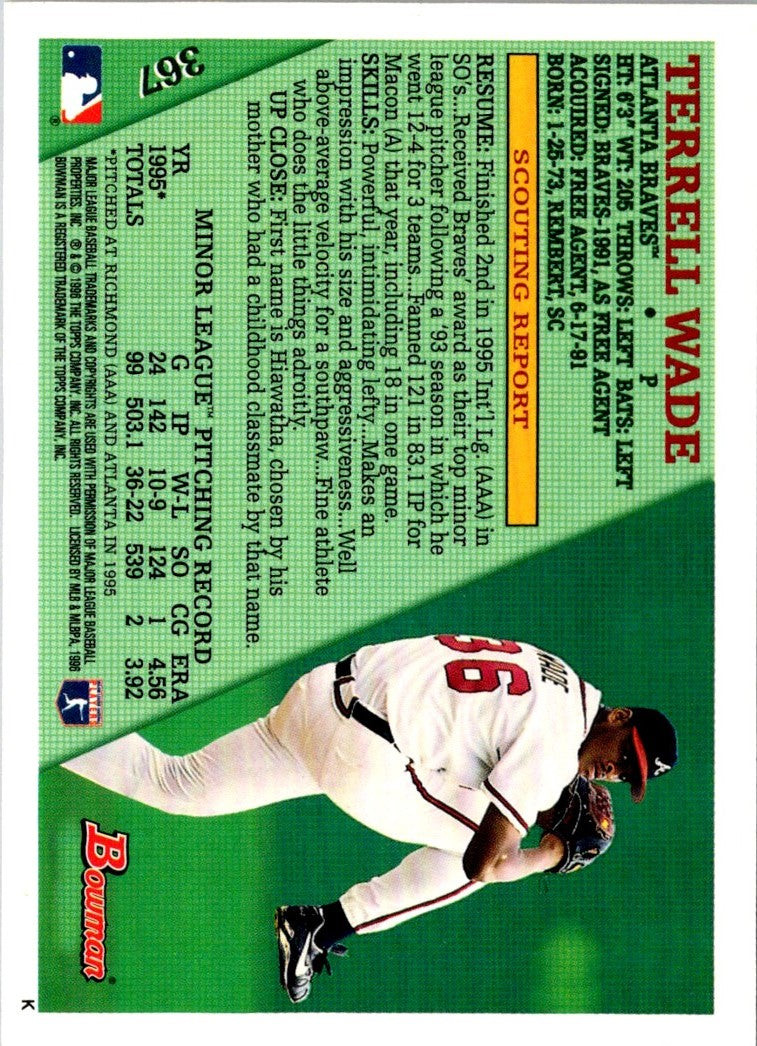 1996 Bowman Terrell Wade