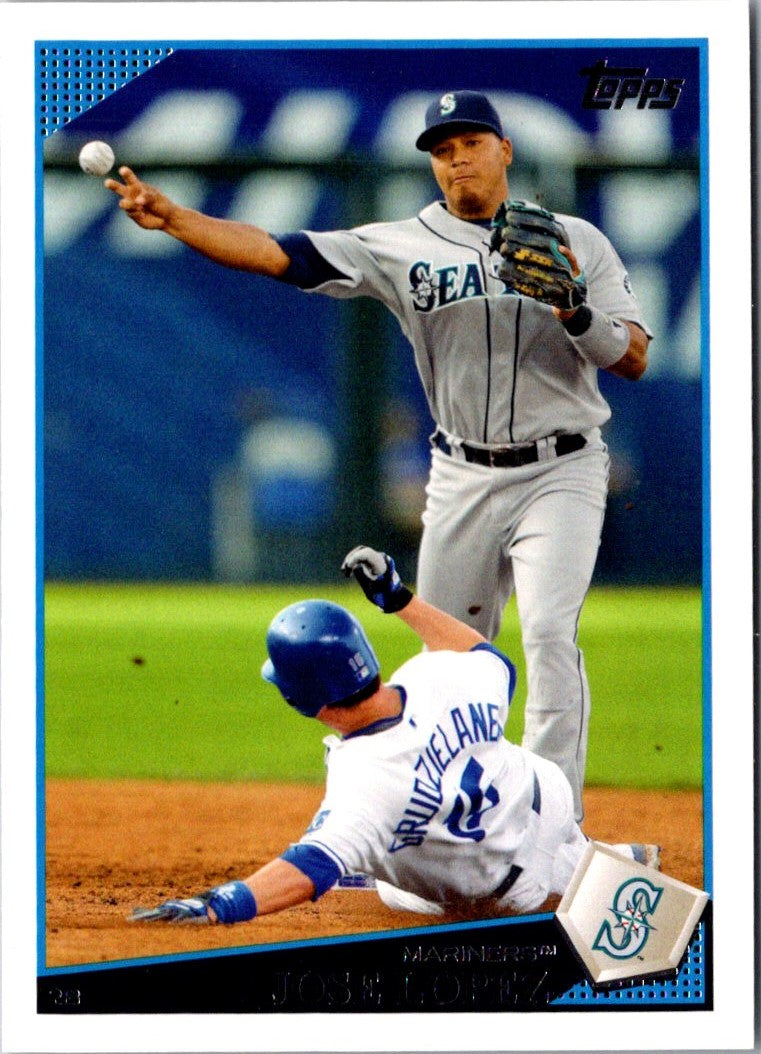 2009 Topps Jose Lopez