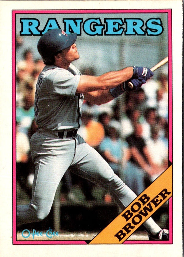 1988 O-Pee-Chee Bob Brower #252