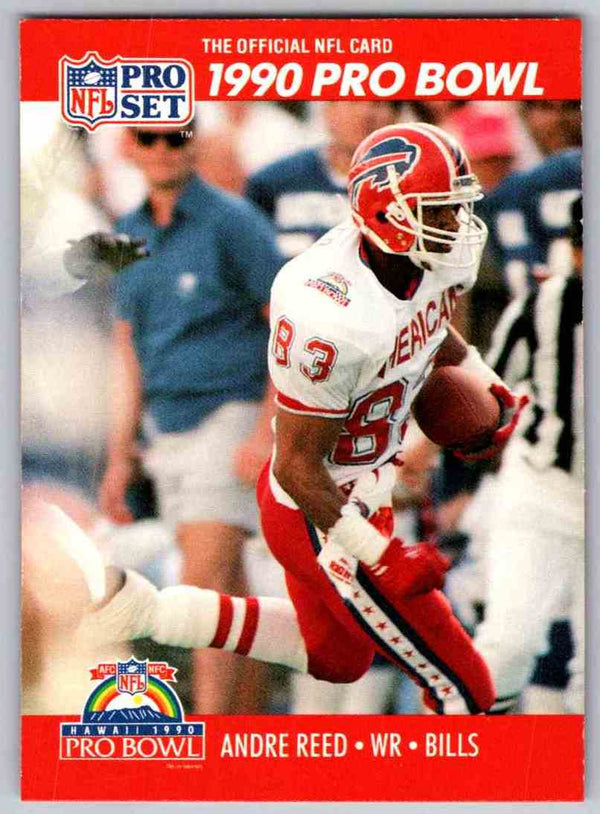 1990 Pro Set Andre Reed #366