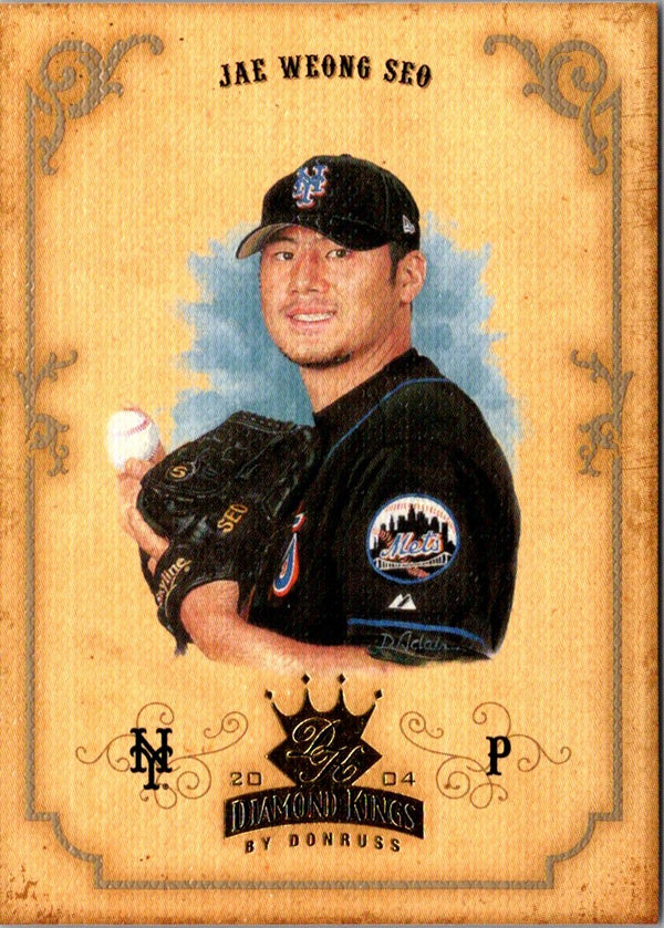 2004 Donruss Diamond Kings Jae Weong Seo #14