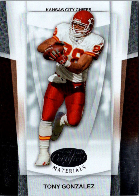 2007 Leaf Certified Materials Tony Gonzalez #142