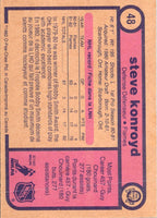 1982 O-Pee-Chee Steve Konroyd #48 Rookie