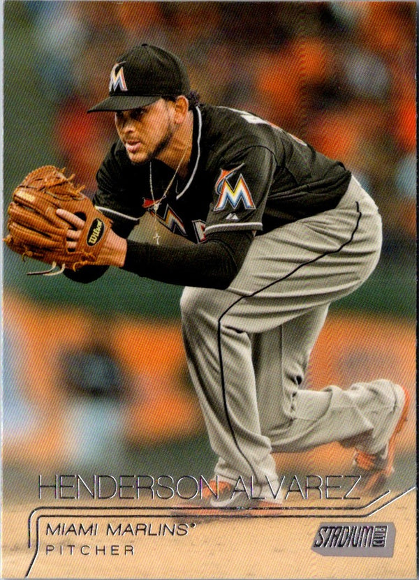 2015 Stadium Club Henderson Alvarez #147