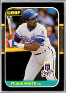 1987 Leaf Frank White
