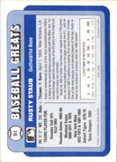 1990 Swell Baseball Greats Rusty Staub