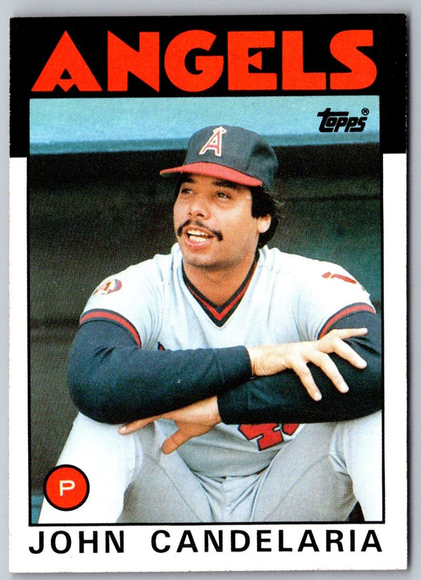 1986 Topps John Candelaria #140