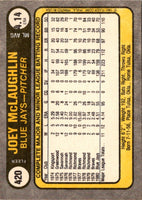 1981 Fleer Joey McLaughlin #420