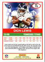 2019 Score Dion Lewis #73