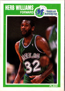 1989 Fleer Herb Williams