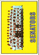 1967 Topps Washington Senators