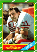 1986 Topps Keith Fahnhorst #163