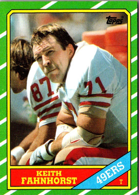 1986 Topps Keith Fahnhorst #163