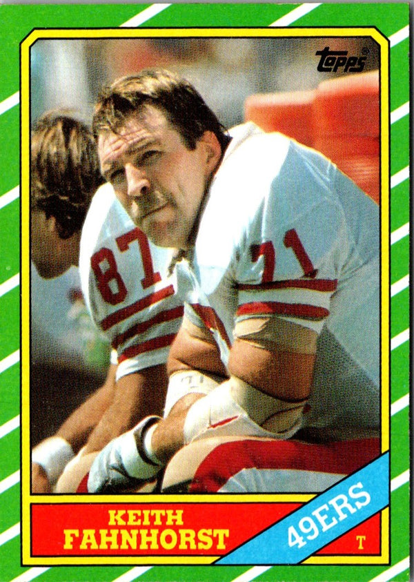 1986 Topps Keith Fahnhorst #163