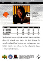 1998 Upper Deck Black Diamond Anthony Johnson #72