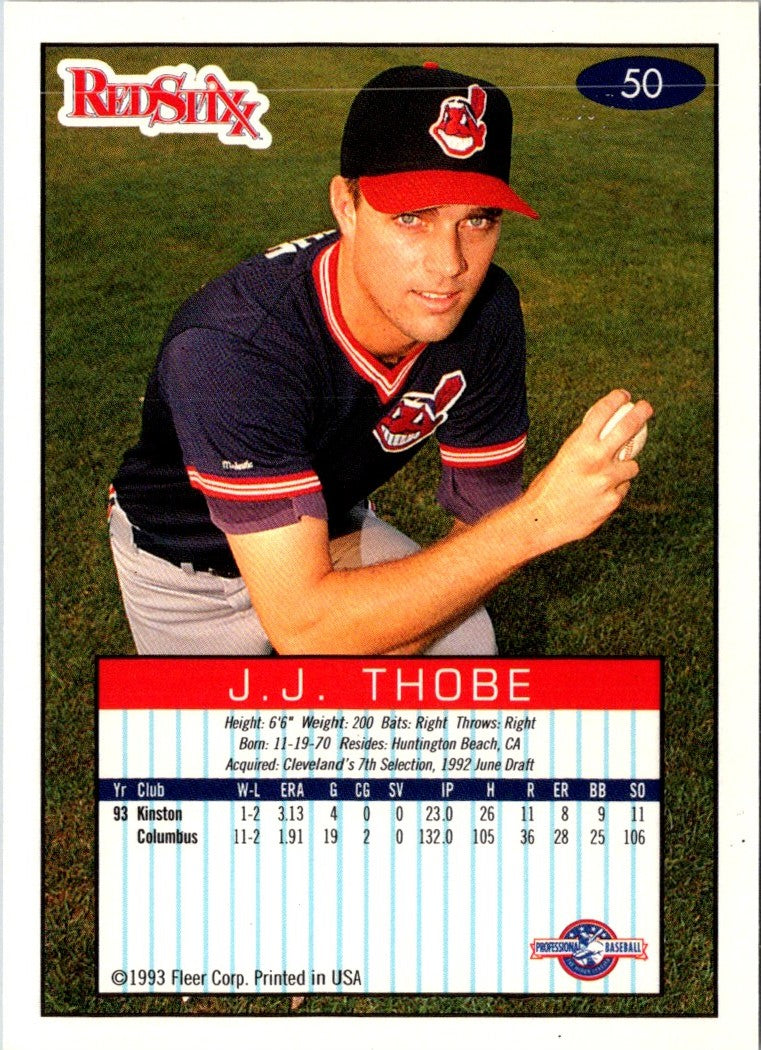 1993 Fleer Excel J.J. Thobe