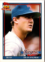 1991 Topps Traded Dean Palmer #88T
