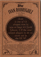 2002 Topps 206 Ivan Rodriguez #246B