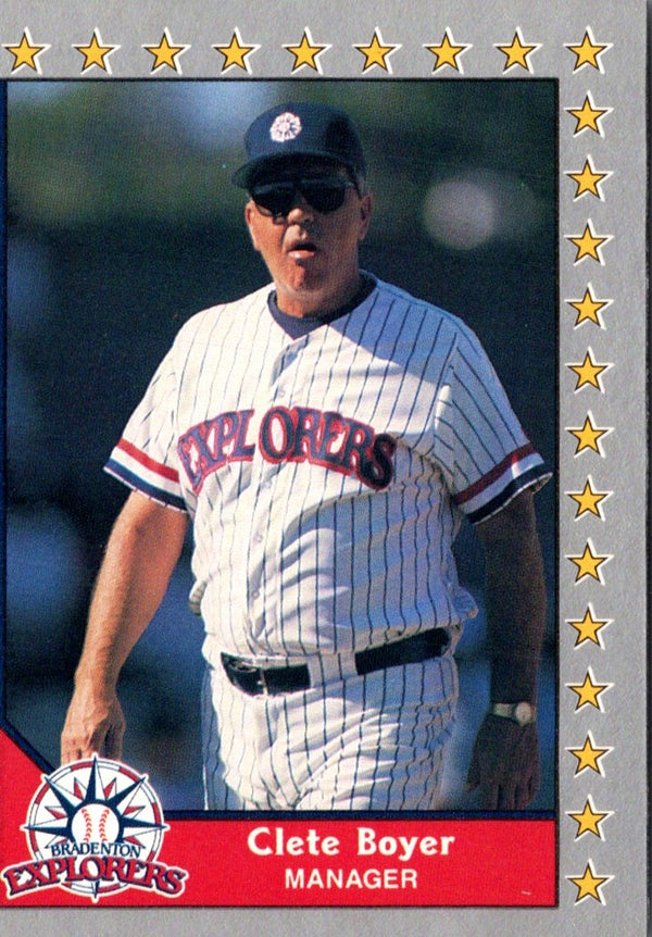 1990 Pacific Senior League Clete Boyer #149