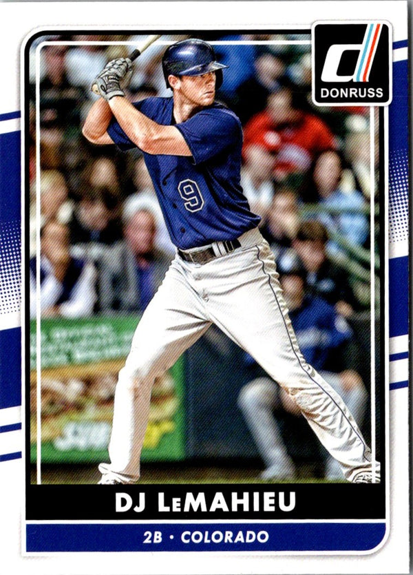 2016 Donruss DJ LeMahieu #173