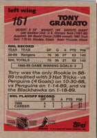 1989 Topps Tony Granato #161 Rookie