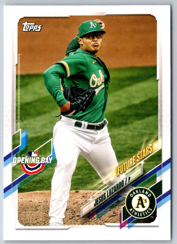 2021 Topps Opening Day Jesus Luzardo #178