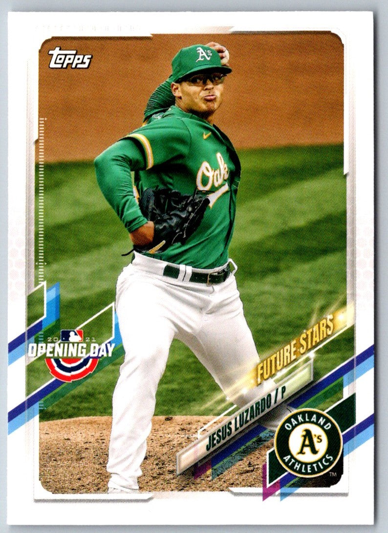 2021 Topps Opening Day Jesus Luzardo