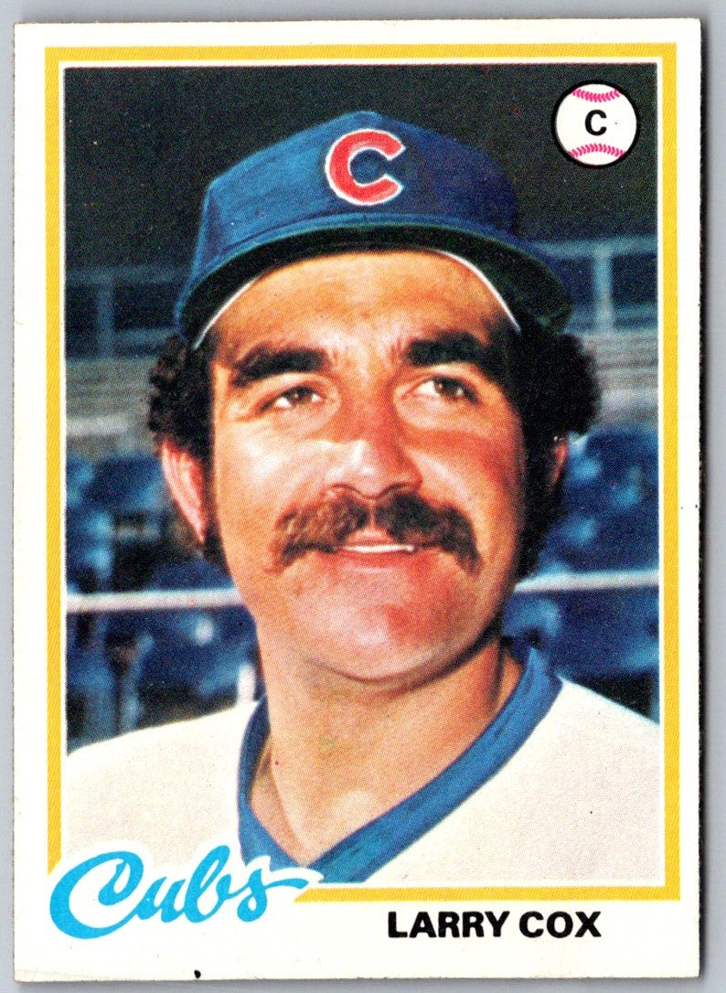 1978 Topps Larry Cox