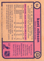 1982 O-Pee-Chee Kent Nilsson #54
