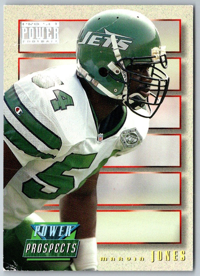 1993 Pro Set Power Update Prospects Gold Marvin Jones