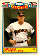 1986 Topps Glossy All-Stars Graig Nettles
