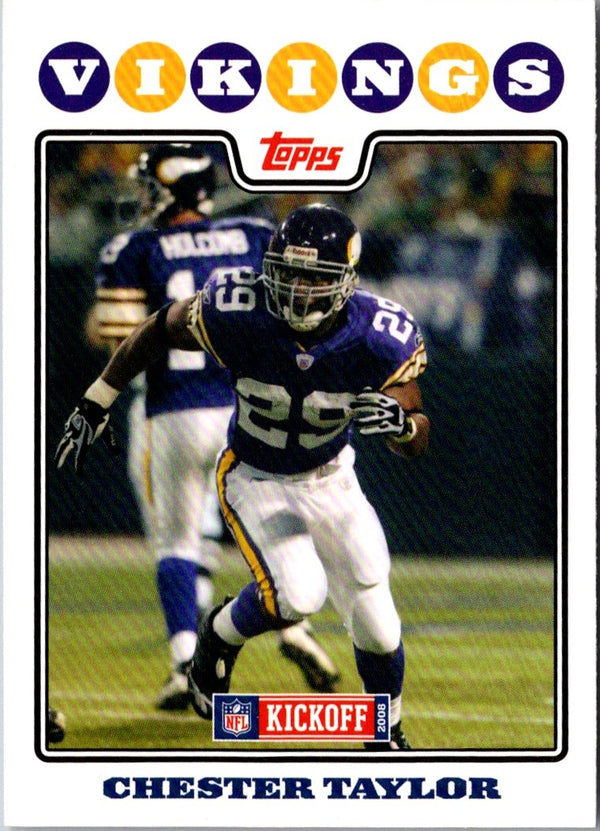 2008 Topps Kickoff Chester Taylor #23