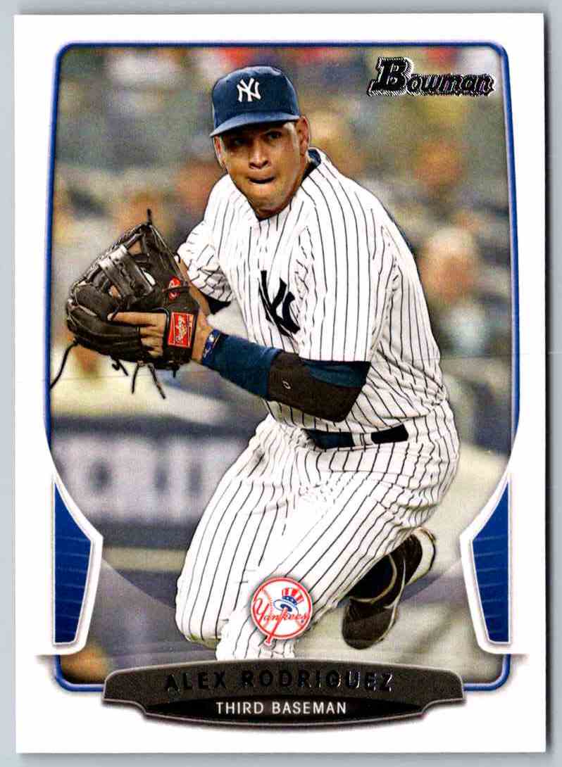 2014 Bowman Alex Rodriguez